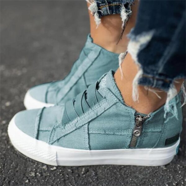 Women s Vulcanized Shoes 2021 Spring Hot Sell Slip On Solid Color Ladies Sneakers Comfortable Flat 2.jpg 640x640 2