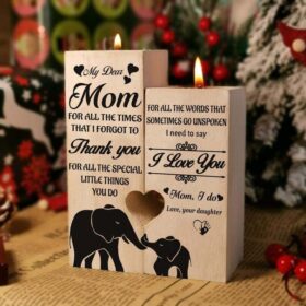 My Dear Mom Candle Holder - image 2