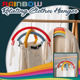 Rainbow Rotating Clothes Hanger - image 1