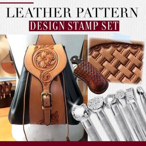 Leather Pattern Design Stamp Set Not sold in stores