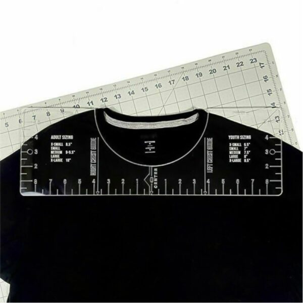 1 4pcs T Shirt alignment Ruler Centering Tool Placement Graphic Guide Tough Printed T Shirt Design 2