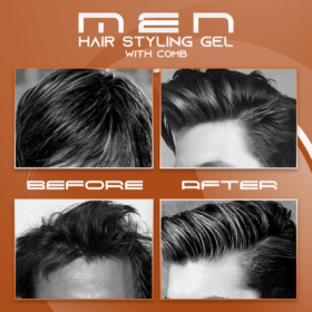 Men Hair Styling Gel With Comb - image 6