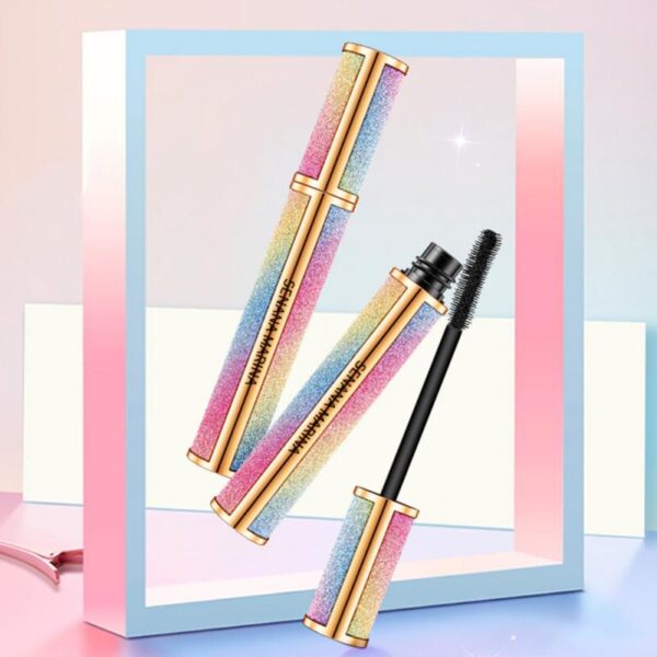 3D Mascara Makeup Lengthening Eyelash Extension Women Waterproof Fast Dry Long wearing Lasting Mascara Big Eye 4