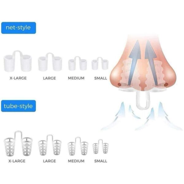 8PCS set Snoring Solution Anti Snoring Devices Professional Snore Stopper Nose Vents Snore Nasal Dilators For 3