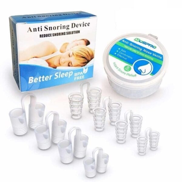 8PCS set Snoring Solution Anti Snoring Devices Professional Snore Stopper Nose Vents Snore Nasal Dilators