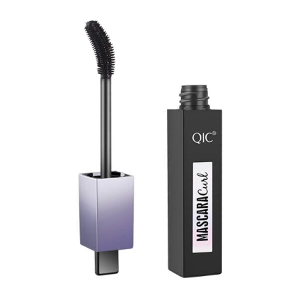 Black Eyelash Mascara Tiús Nádúrtha Fad Curling Uachtar Mascara 5