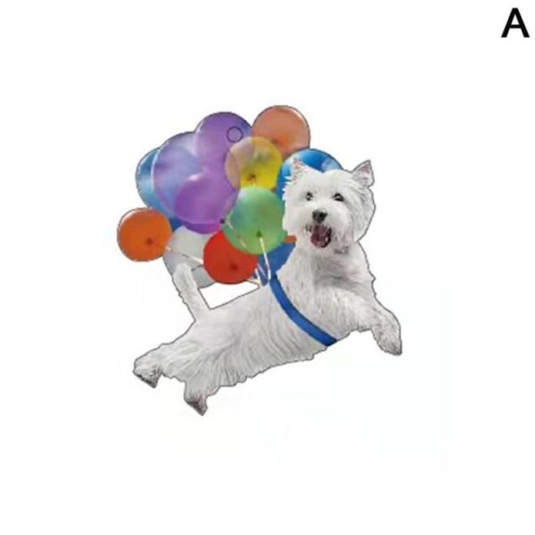 Cartoon Cute Dog Atuo Hanging Ornament With Colorful Balloon parachute Home Accessories Decorations Hanging Ornament Decoration 3.jpg 640x640 3