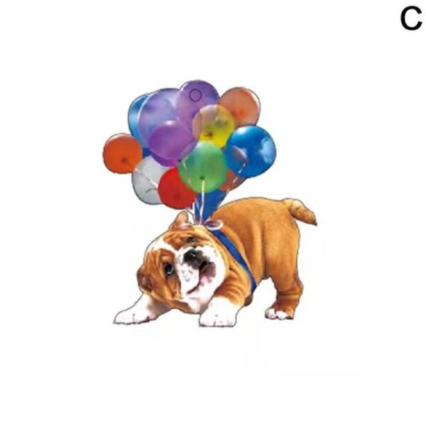 Cartoon Cute Dog Atuo Hanging Ornament With Colorful Balloon parachute Home Accessories Decorations Hanging Ornament Decoration 5.jpg 640x640 5