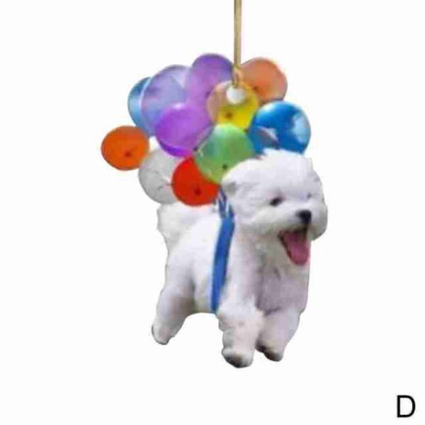 Cartoon Cute Dog Atuo Hanging Ornament With Colorful Balloon parachute Home Accessories Decorations Hanging Ornament Decoration 9.jpg 640x640 9