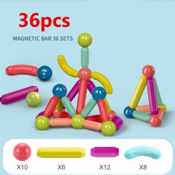 Dropshipping 64Pcs Set 3D Building Blocks DIY Big Size Magnetic Sticks Set Kids Educational Toy For 1.jpg 640x640 1