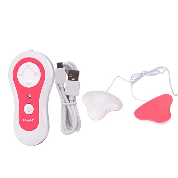 Electric Breast Enlarge Pump Massage Rechargeable Bust Lifting Cup Enhancer Chest Vibrating Massager Anti Chest Sagging 5