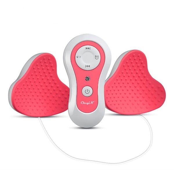 Electric Breast Enlarge เครื่องสูบน้ำ นวดแบบชาร์จได้หน้าอกยกถ้วย Enhancer หน้าอก Vibrating Massager Anti Chest Sagging