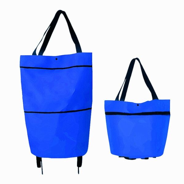Folding Shopping Pull Cart Trolley Bag With Wheels Foldable Shopping Bags Reusable Grocery Bags Food Organizer 1.jpg 640x640 1
