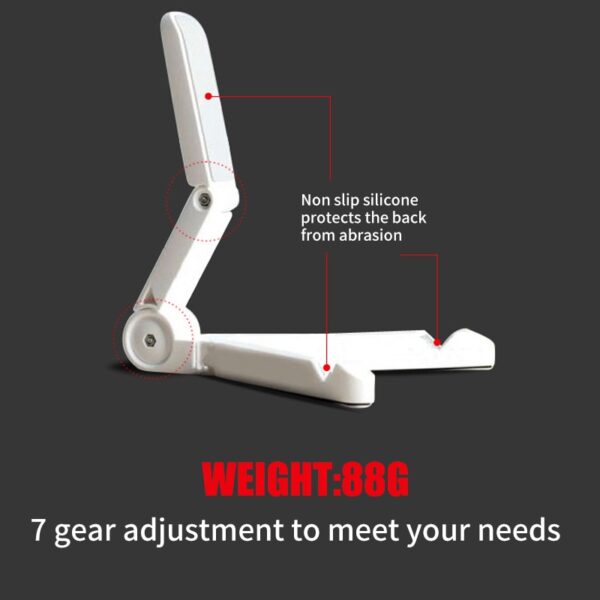 Destegirtina Tablet Universal Stand Lazy Pad Support Holder Telefon Holder Stand Stand Phone for Samsung Huawei Xiaomi IPhone 5