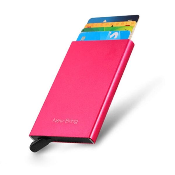 In Stock Youpin NewBring Mini Card Protector Wallet Holder Slim Metal Body RFID Block Easy Fast 1.jpg 640x640 1