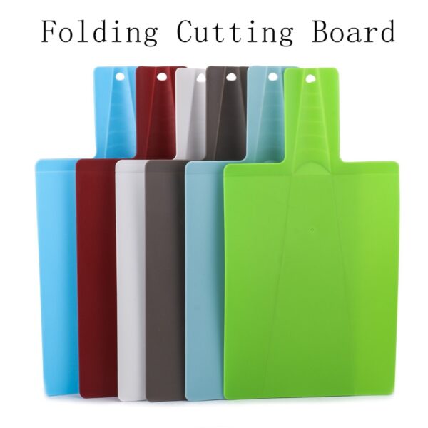 Kitchen Folding Chopping Blocks Cutting Board Plastic Chopping Board Foldable Cutting Block Chopping Cooking Kitchen Accessories 3