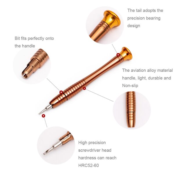 Kožna torbica 25 u 1 Torx set odvijača Set alata za popravak mobilnog telefona Multitool ručni alati 1