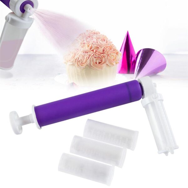 Manual Airbrush For Cake Decorating Coloring Baking Decoration Tools Cake Pastry Dusting Spray Tube Color Duster 1