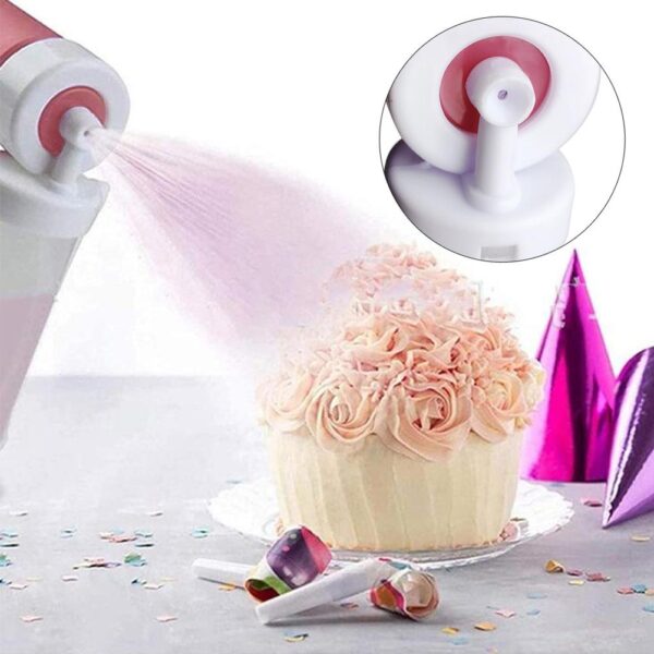 Manual Airbrush For Cake Decorating Coloring Baking Decoration Tools Cake Pastry Dusting Spray Tube Color Duster 2