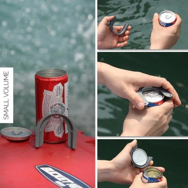 Mintiml Go Drink Can Opener Lid Remover Universal Topless Can Opener Beer Top Remover Party Outdoor 3