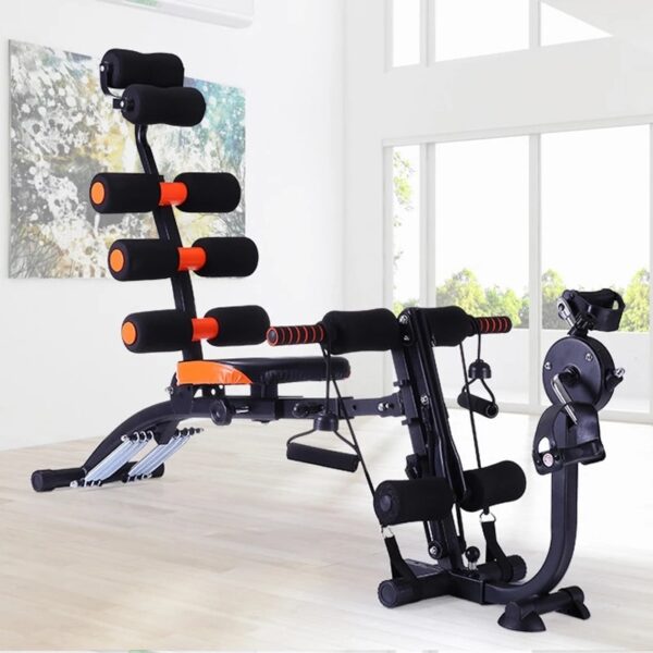 Multifunctional Sit Up Aid Fitness Equipment Home Supine Plank Abdomen Machine Exercise Abdominal Muscles 6 In 2