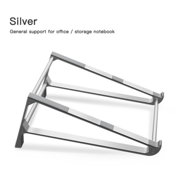 NY 11 17 tommers enkel bærbar kjølebase Aluminium sammenleggbar bærbar støtte for MacBook Air Pro 1.jpg 640x640 1