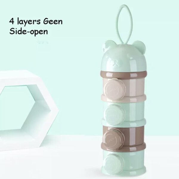 New 3 4 layers Fog Bear Portable Baby Food Storage Box Side Open Essential Cereal Milk 1.jpg 640x640 1