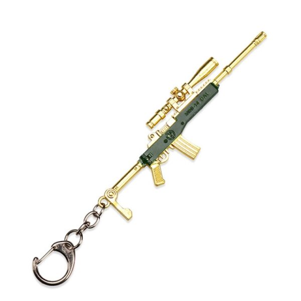 PUBG Keychain Gaming Peripherals Model Toys Mini Zinc Alloy Chicken Dinner AWM M416 Scar L Pendant 19.jpg 640x640 19