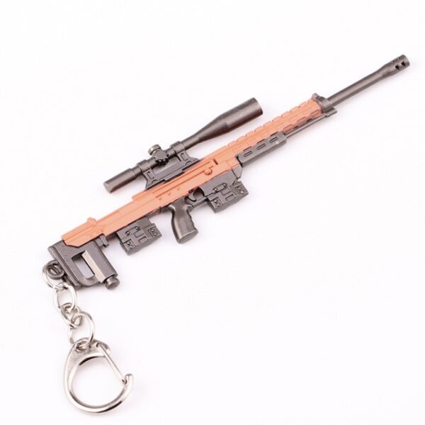 PUBG Sleutelhanger Gaming Randapparatuur Model Speelgoed Mini Zinklegering Kip Diner AWM M416 Litteken L Hanger 25.jpg 640x640 25