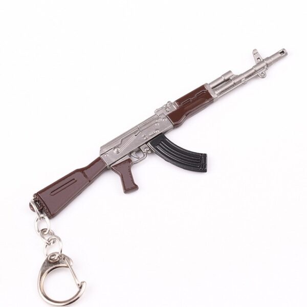 PUBG Sleutelhanger Gaming Randapparatuur Model Speelgoed Mini Zinklegering Kip Diner AWM M416 Litteken L Hanger 4.jpg 640x640 4