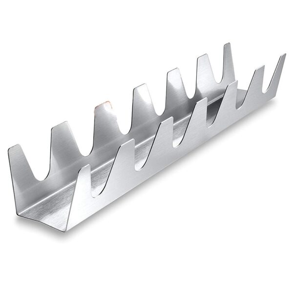 Rack Mexican Pastry Baking Tool Stand Food Shell Pizza Wave Shape Taco Holder Kitchen Stainless Steel