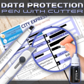 Data Protection Pen With Cutter - image 1