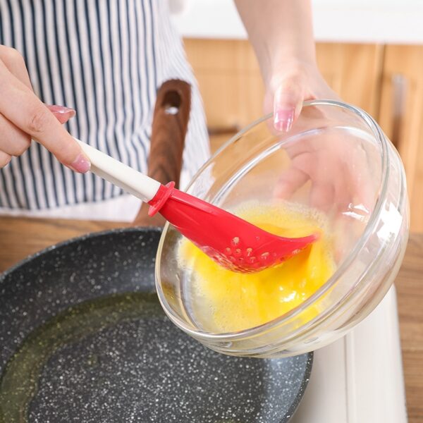 Silicone Gadgets Kitchen Tools Fried Shovel Spatula Egg Fish Frying Pan Scoop Cooking Utensils Grinding Kitchenware 3