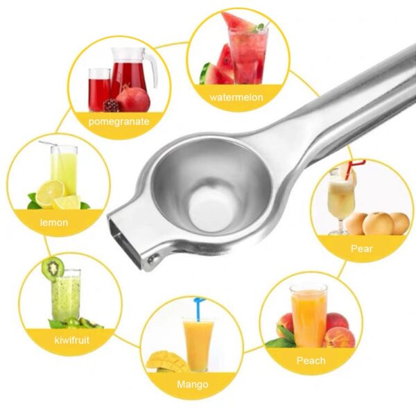 Stainless Steel Citrus Fruits Squeezer Orange Hand Manual Juicer Kitchen Tools Lemon Juicer Orange Queezer Juice 1