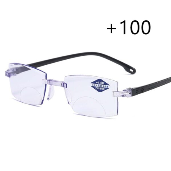 Igwe na-agụ Ultralight Rimless Anti Blue Light Radiation Computer Presbyopia Reader spectacleso Reader Glass 1.jpg 640x640 1