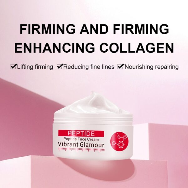 VIBRANT GLAMOUR Collagen Pure Face Cream Anti Aging Wrinkle Lift Firming Anti Acne Whitening Moisturizing Nourish 5