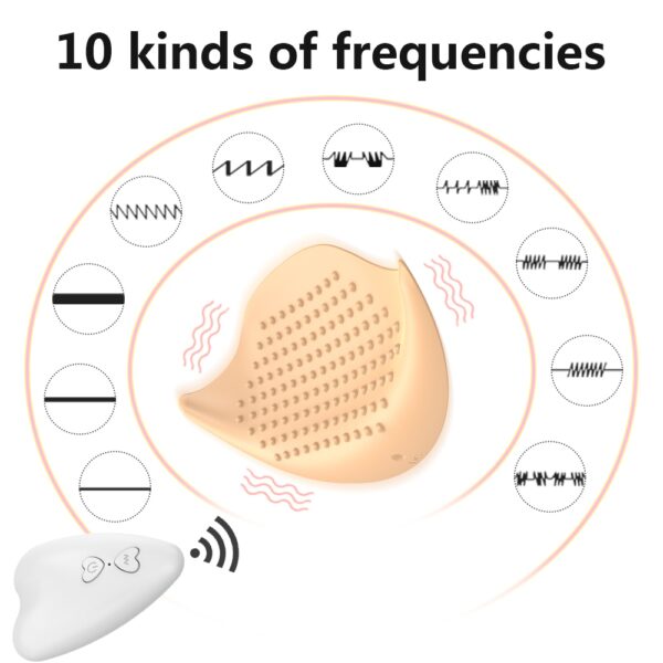 Wireless Breast Massager Electric Vibration Bust Lift Enhancer Machine Remote Control for Chest Enlargement Women Anti 1
