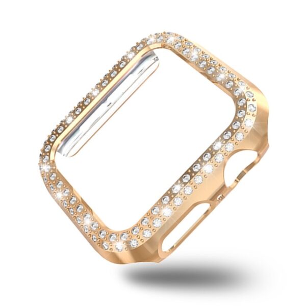 Women Ladies Case for Apple Watch SE Series 6 5 4 3 Cover PC Diamond Protector 3.jpg 640x640 3