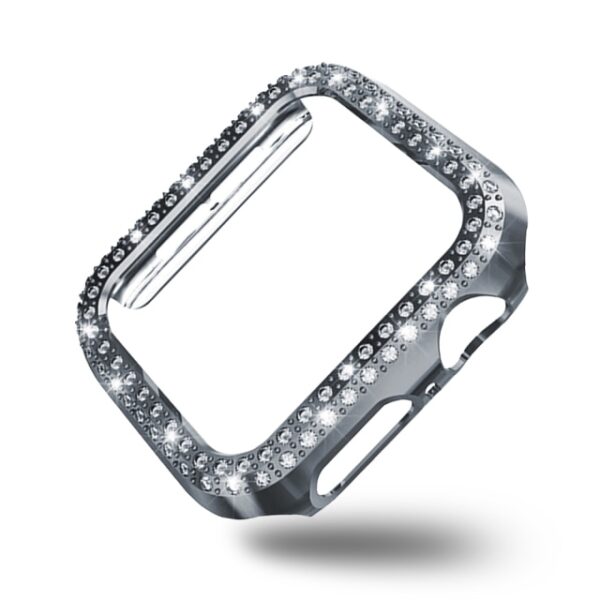 Women Ladies Case for Apple Watch SE Series 6 5 4 3 Cover PC Diamond Protector 9.jpg 640x640 9