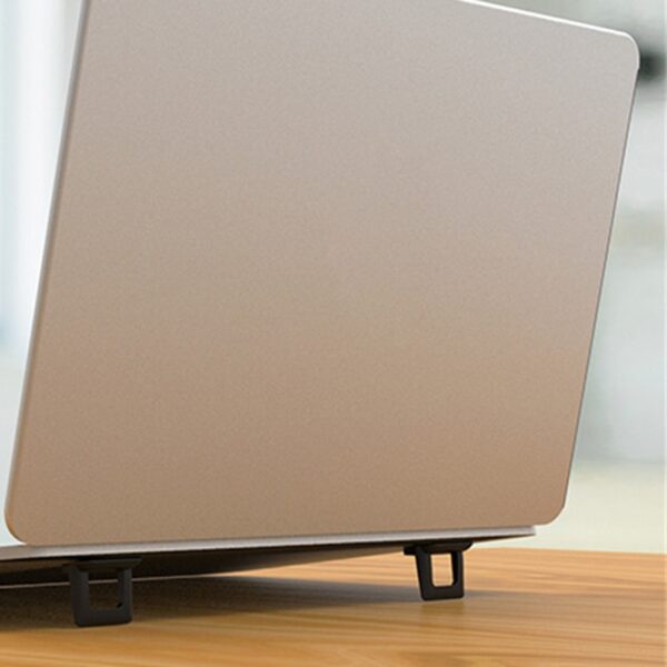 1 Жуп ноутбук кармагыч Ноутбуктун стенддери Универсалдык көрүнбөгөн ноутбуктар үчүн стенддер Пластикалык Mini Desktop Ноутбуктар 3