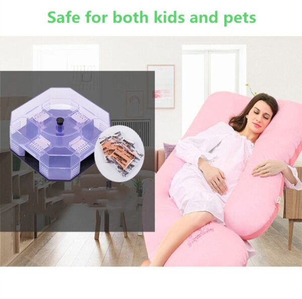 1PC Non Toxic Cockroach Trap Roach Killer Catcher Physical Capture Reusable Safety for Kids and Pets 4