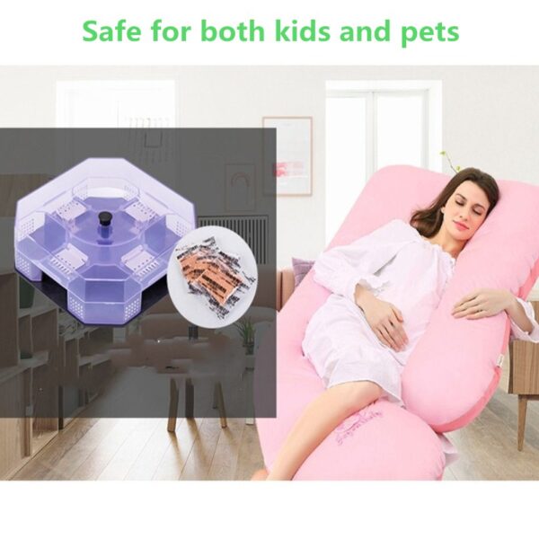 1PC Non Toxic Cockroach Trap Roach Killer Catcher Physical Capture Reusable Safety for Kids and Pets 4