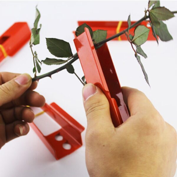 1pcs 14 3 2 5cm DIY Cut Tool Florist Metal Gardon Flower Rose Thorn Stem Leaf 1