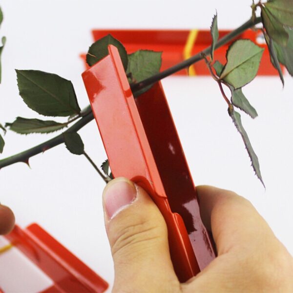 1шт 14 3 2 5см DIY кесүү куралы Florist Metal Gardon Flower Rose Thorn Stem Leaf 2