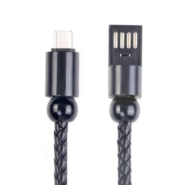 2021 USB-зарадная прылада, сінхранізацыйны кабель, бранзалет, запясце для Android, тып C, iPhone для Samsung 2.jpg 640x640 2