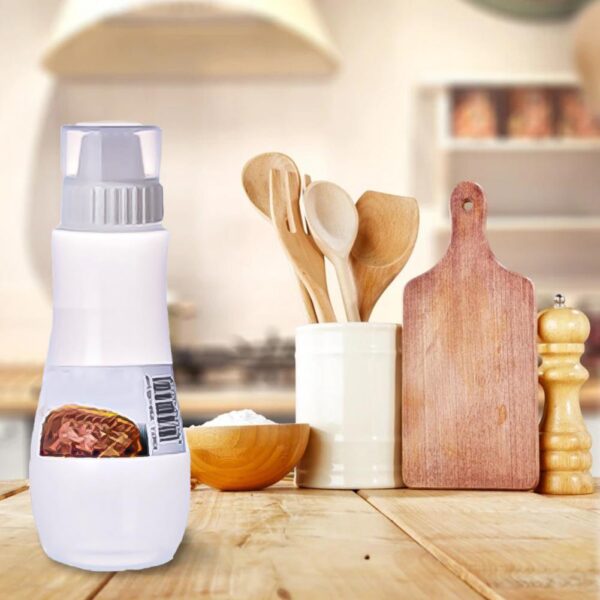 380ML Home Condiment Squeeze Bottle For Ketchup Mayo Hot Sauces Oil Bottle Kitchen Gadget Perfect For 2