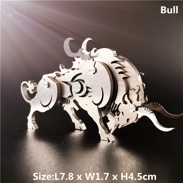 3D Metal Model Chinese Zodiac Dinosaurs western fire dragon DIY Assembly models Toys Collection Desktop For 13.jpg 640x640 13