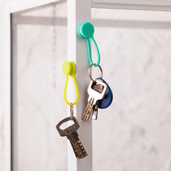 3Pcs Pack Earphone Cord Winder Cable Holder Organizer Clips Multi Function Durable Magnet Headphones Winder Cables 3