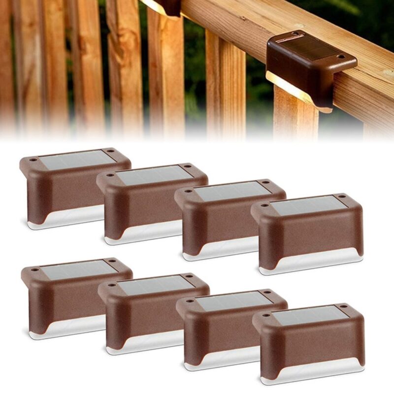 Solar Railing LED Lights – JOOPZY