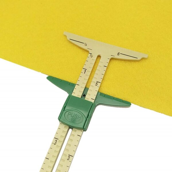 5 IN 1 SLIDING GAUGE WITH NANCY ZIEMAN Triangles Measuring Sewing Tool two size choose 5BB5736 2